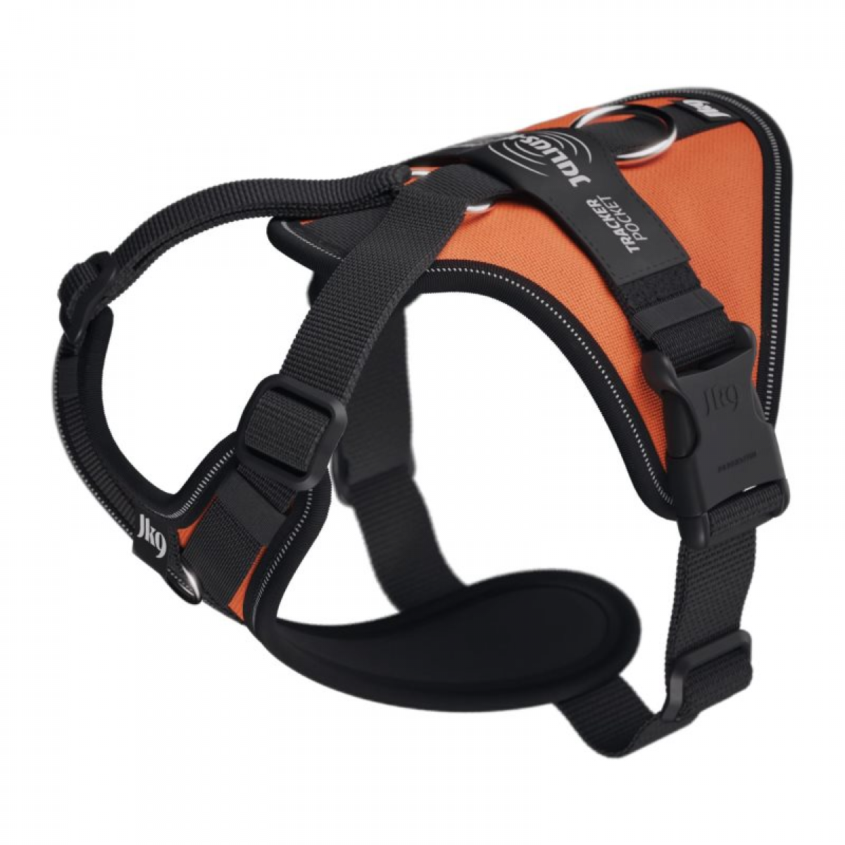 Peitoral Cão Longwalk Light Laranja XS JULIUS-K9